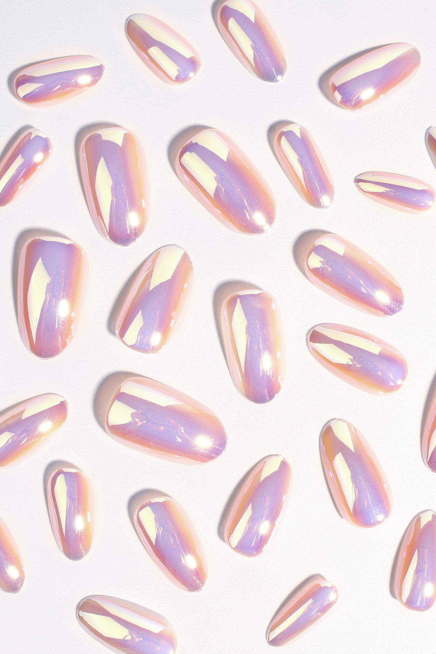 Bonmuz - Sunlit Sugar Pop | Soft & Durable Press-On Nails
