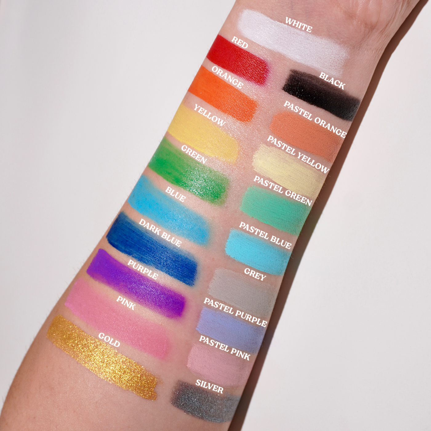 White Spectra Base - Colourful Foundation - Glisten Cosmetics