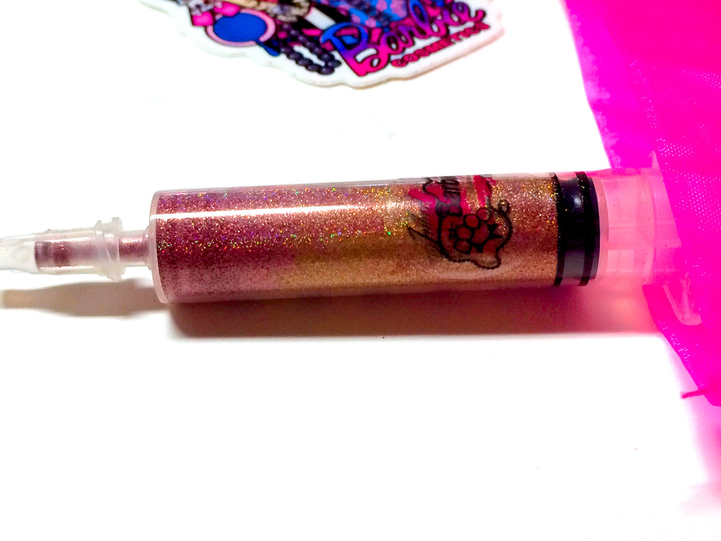 Inked Doll Cosmetics - TROPICAL SUNSET GlamDoll Glitter Syringe