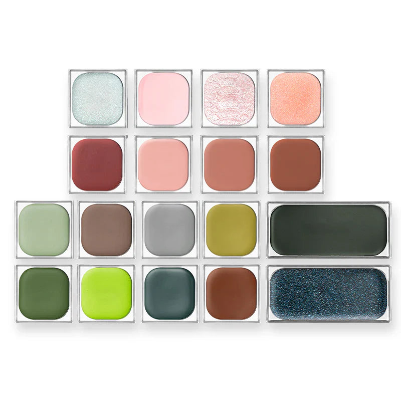 G813 (Misty Grey/Green) - Refillable Multipurpose Cream - Cheeryep