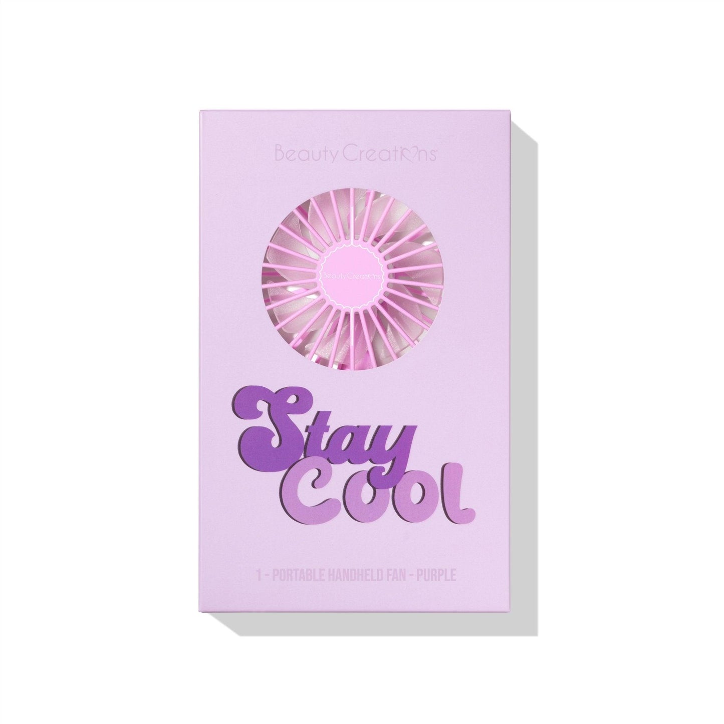 Stay Cool Handheld Fan - Purple