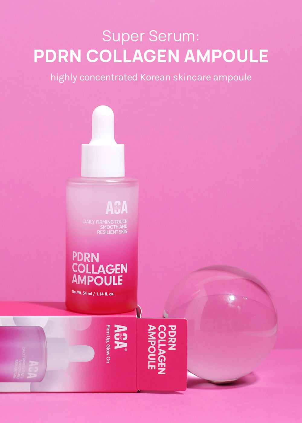 AOA Skin PDRN Collagen Ampoule 34ml