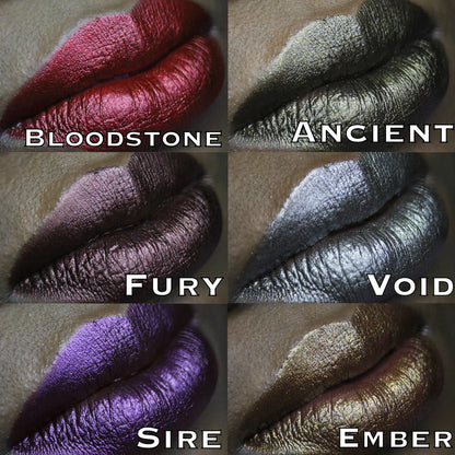 Fury Menacing Metals Lipstick - Unearthly Cosmetics