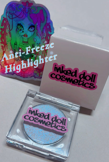 Inked Doll Cosmetics - ANTI-FREEZE “Icy Blue” HIGHLIGHTER