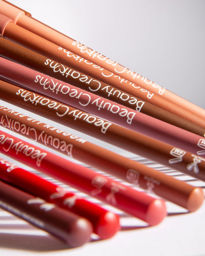 Wooden Lip Pencil Set