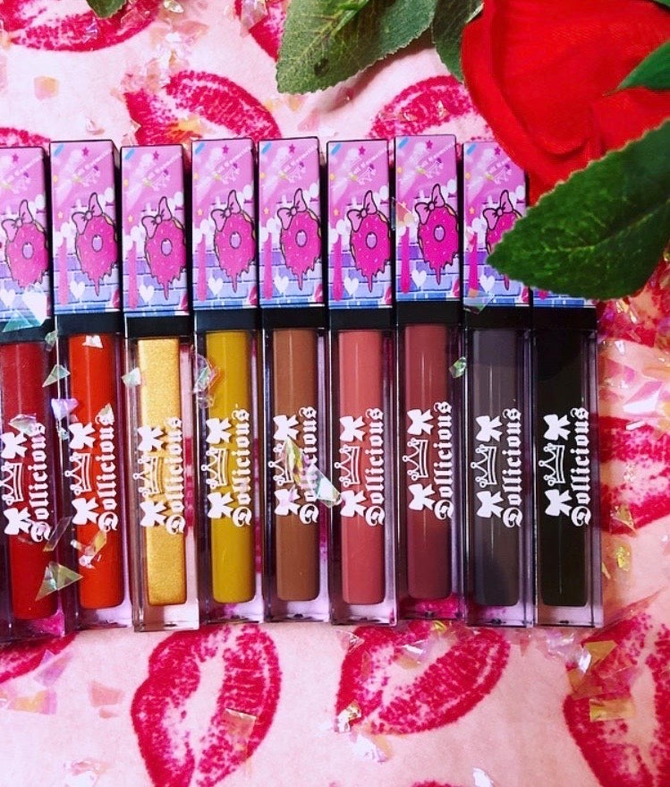 Inked Doll Cosmetics - The "GOTHS!!" DOLLICIOUS MATTE Vegan Liquid Lipstick