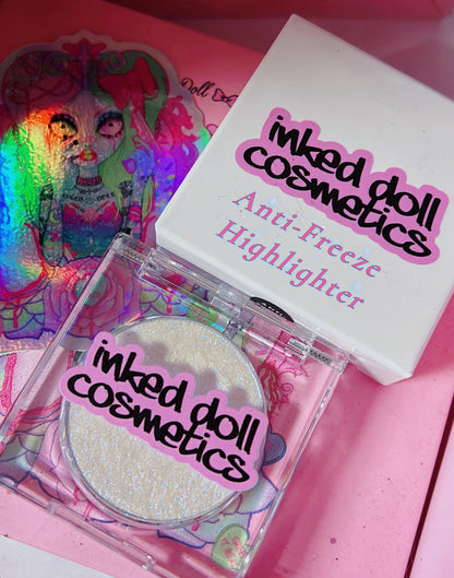 Inked Doll Cosmetics - ANTI-FREEZE “Icy Blue” HIGHLIGHTER