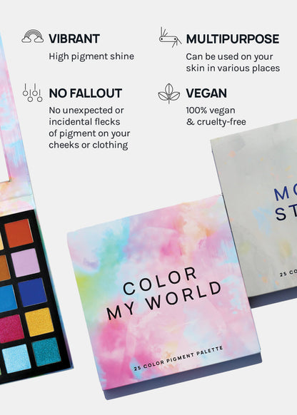 a2o Lab 25-Color Eyeshadow Palette - Self Made
