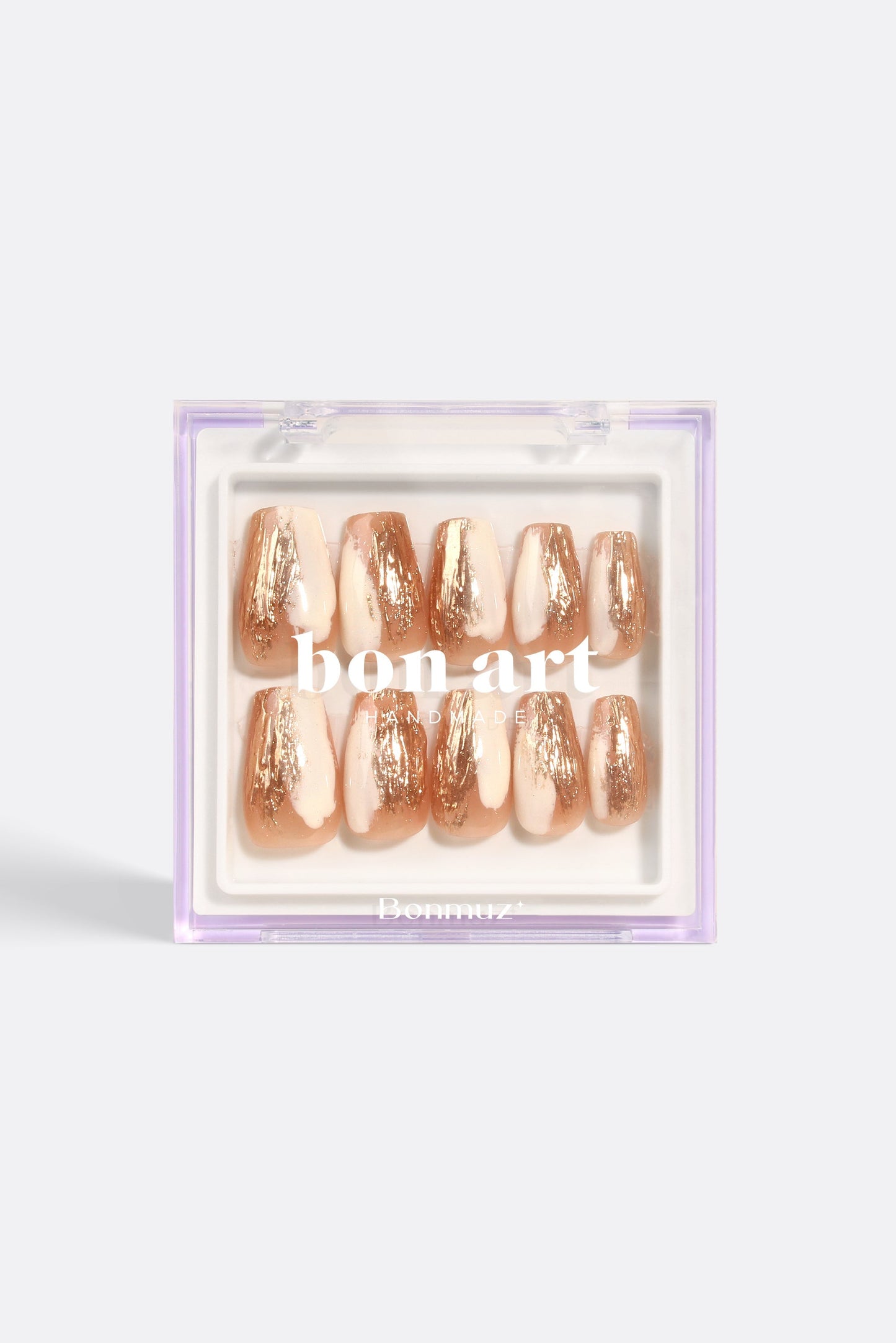 Bonmuz - Gilded Crème | Pro Handmade Gel Nails