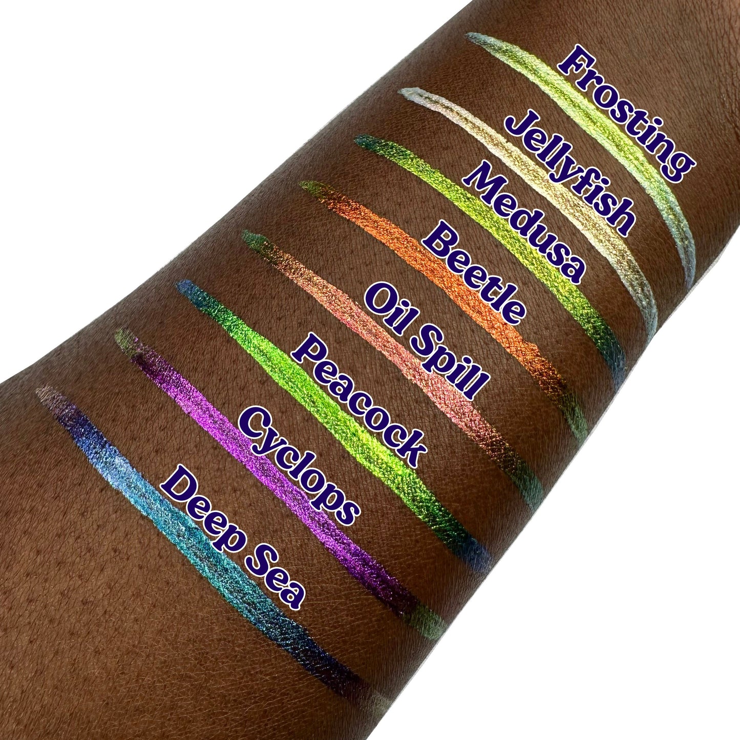 Peacock Chroma Flik (Blue/Green) - Liquid Liner - Glisten Cosmetics