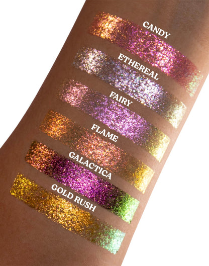 Candy Chroma Flakes (Pink) - Duochrome Pigment - Glisten Cosmetics