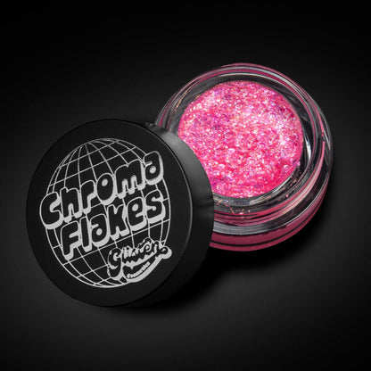 Candy Chroma Flakes (Pink) - Duochrome Pigment - Glisten Cosmetics