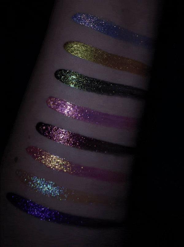 Luna Chroma Gloss (Light Pink/Gold) - Multichrome Lip Gloss - Glisten Cosmetics
