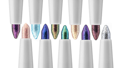 Titanium Chroma Pencil (Silver) - Duochrome Pencil - Glisten Cosmetics