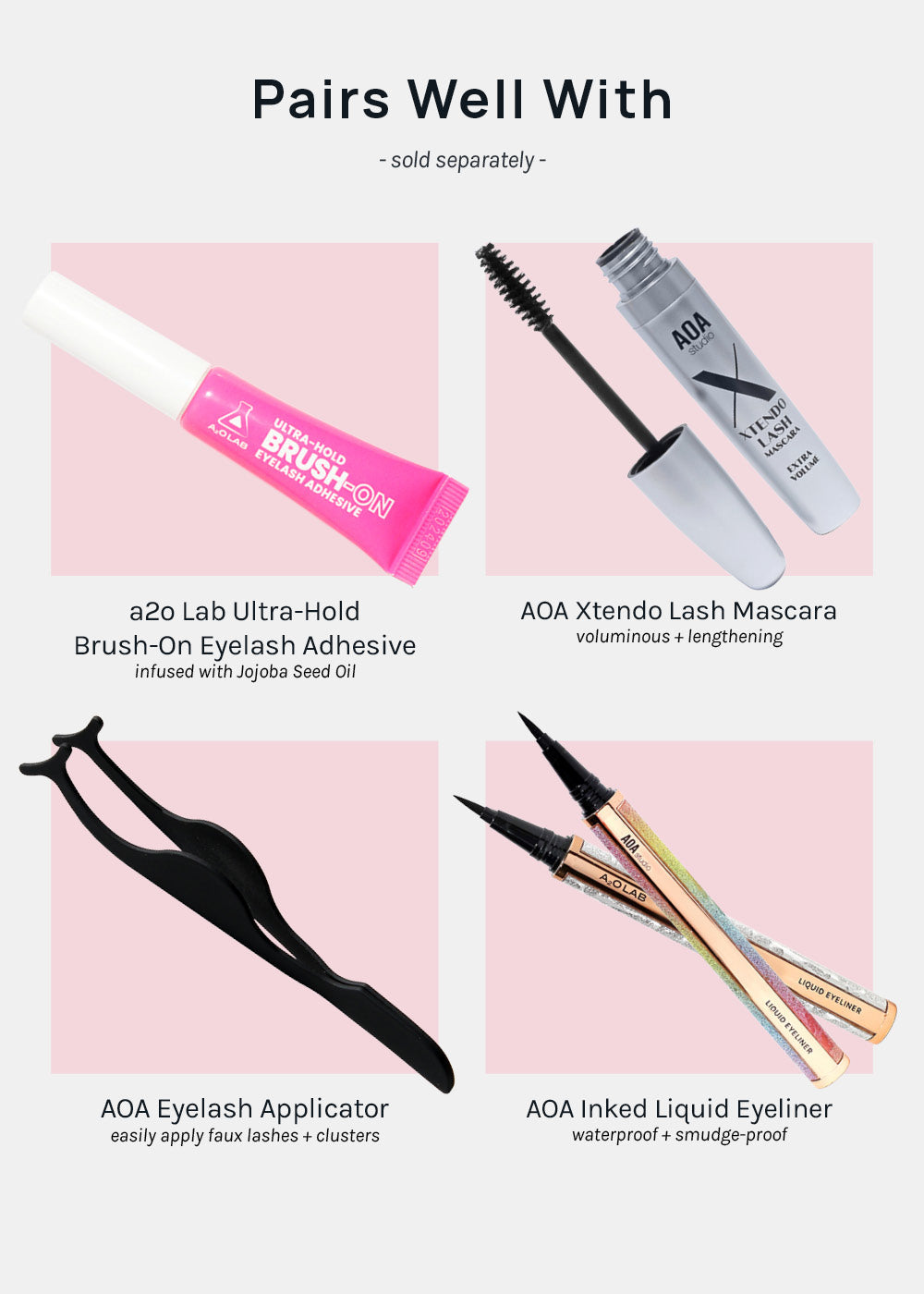AOA Pro Lash Clusters: Nova