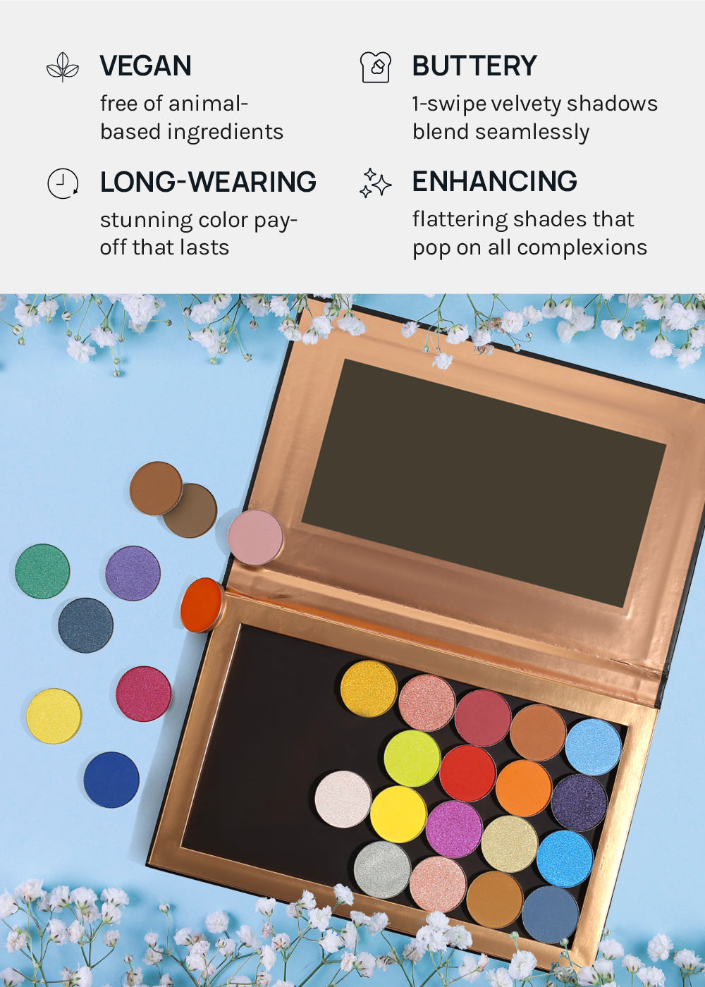 AOA Single Pressed Eyeshadow - Capricorn