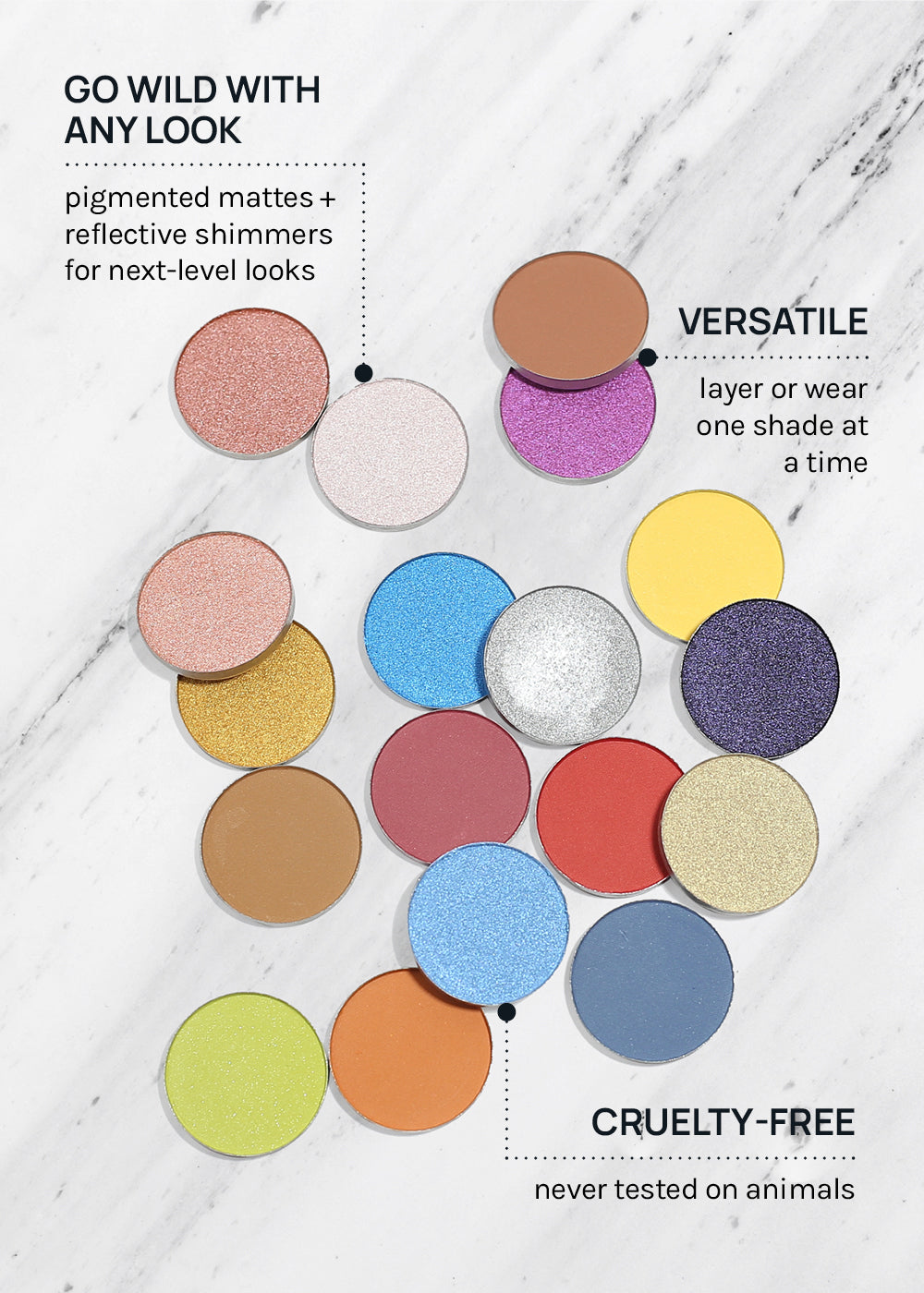 AOA Single Pressed Eyeshadow - Champers