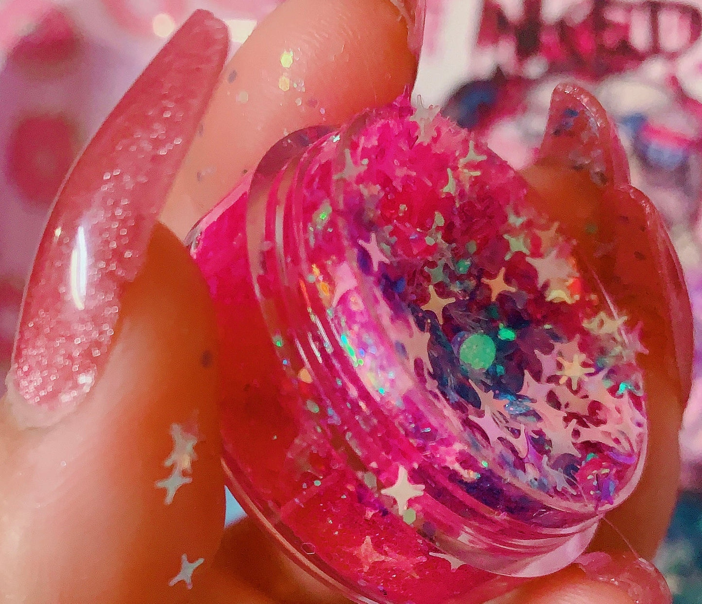 Inked Doll Cosmetics - COTTON CANDY Diamond Glow
