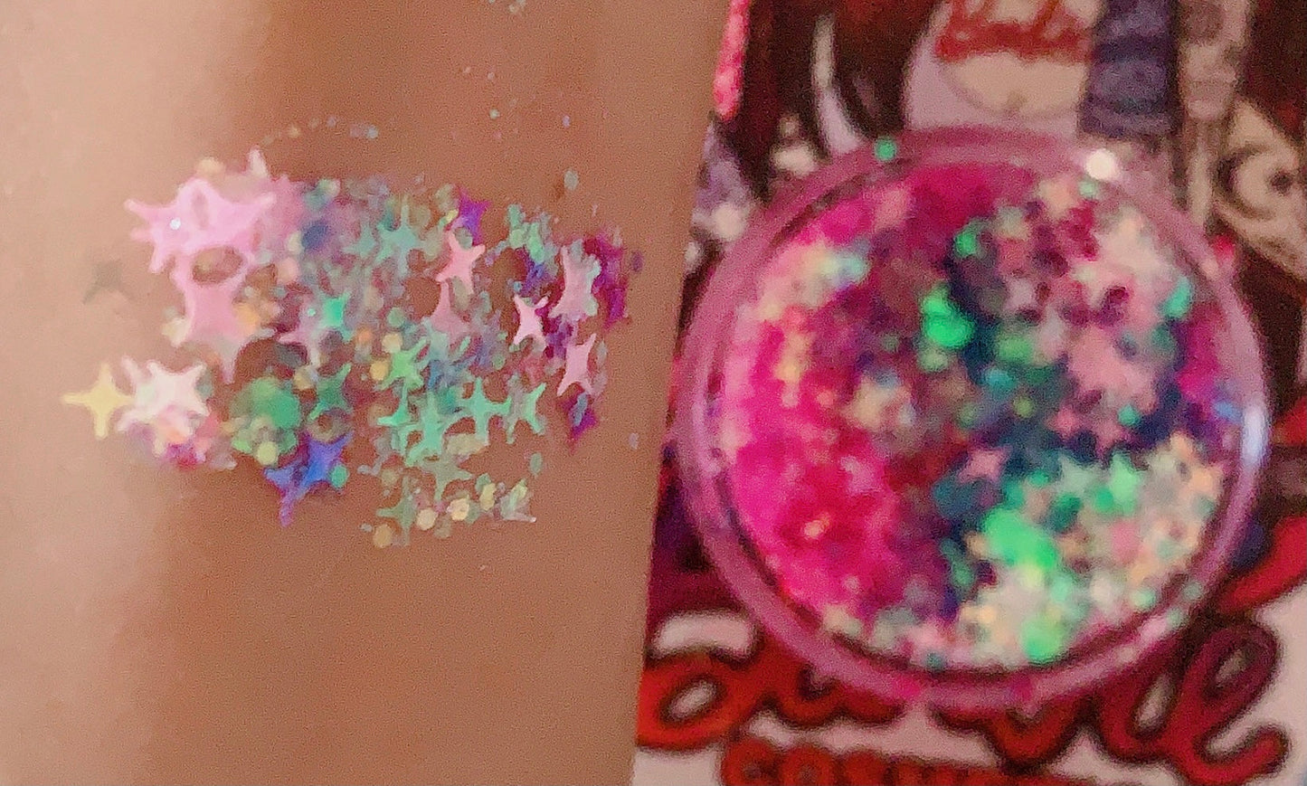 Inked Doll Cosmetics - COTTON CANDY Diamond Glow