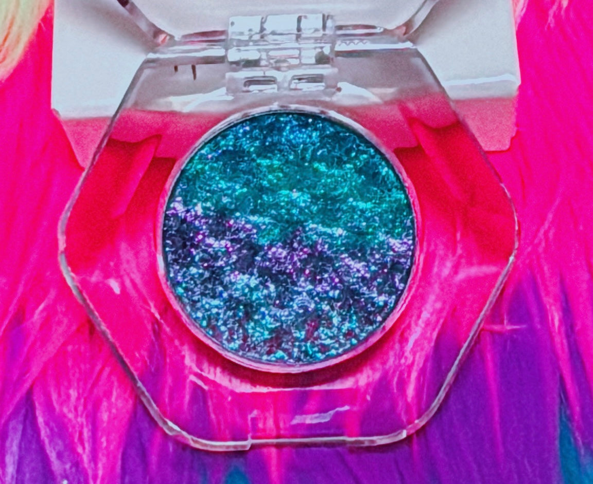 Inked Doll Cosmetics - ISLAND MERMAID “MERMAIDIA COLLECTION” PRESSED TRIPLECHROME