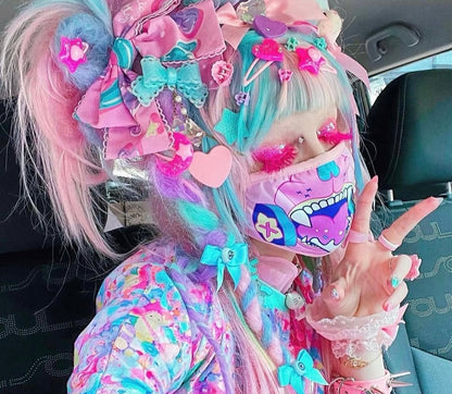 Inked Doll Cosmetics - *BARBIE-LICIOUS* (Pink) DreamDoll COLOR Lashes !