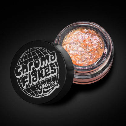 Fairy Chroma Flakes (Peach) - Duochrome Pigment - Glisten Cosmetics