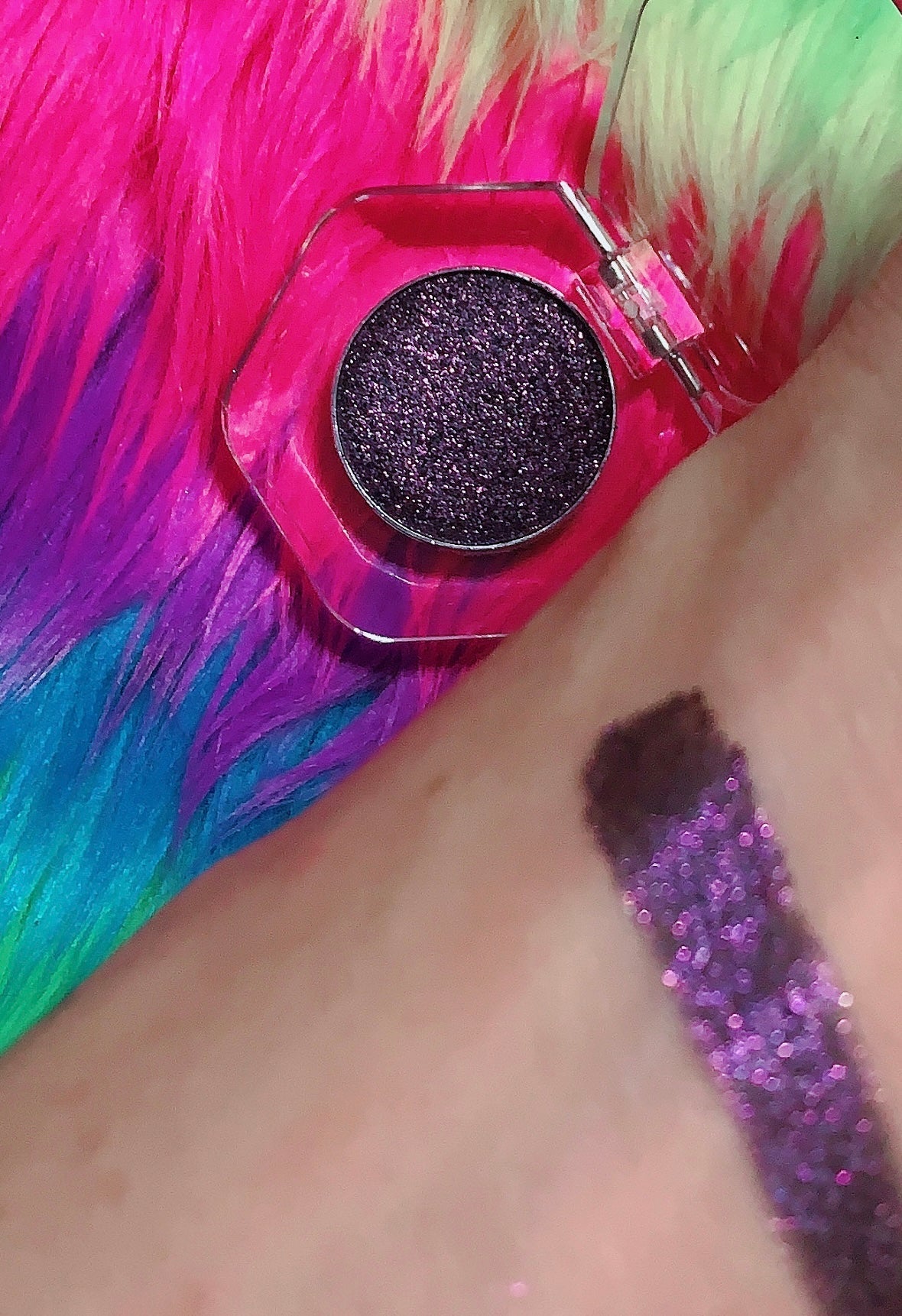 Inked Doll Cosmetics - FREIGHT NIGHT Pressed Duochrome