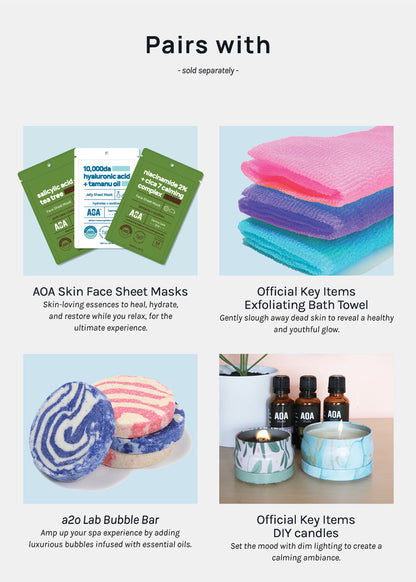AOA Donut Bath Bomb- Freshly Baked