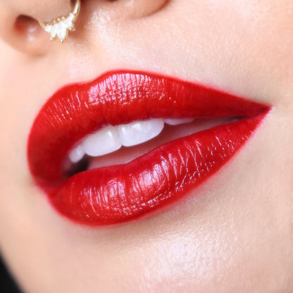 Cherry (Deep Orange Red) Juicy Tint - Lip Tint - Glisten Cosmetics