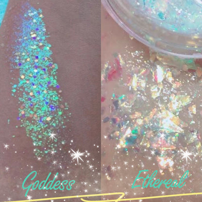 Inked Doll Cosmetics - ETHEREAL Mermaid Jelly (Face/Body/Hair) Glitter Gel
