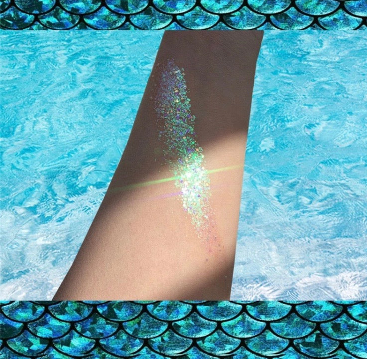 Inked Doll Cosmetics - GODDESS Mermaid Jelly (Face/Body/Hair) Glitter Gel