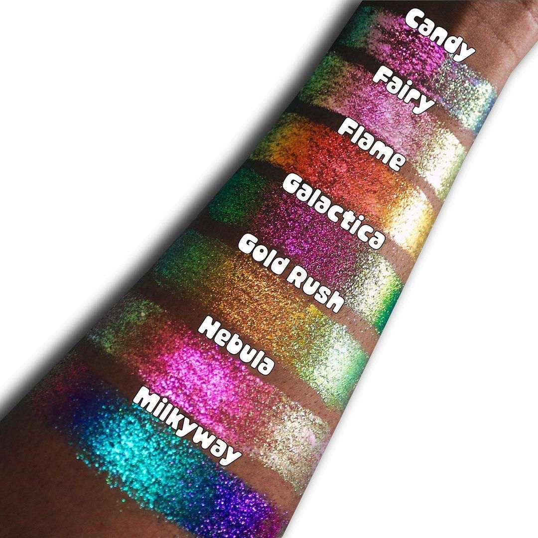 Fairy Chroma Flakes (Peach) - Duochrome Pigment - Glisten Cosmetics