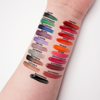 Cherry (Deep Orange Red) Juicy Tint - Lip Tint - Glisten Cosmetics