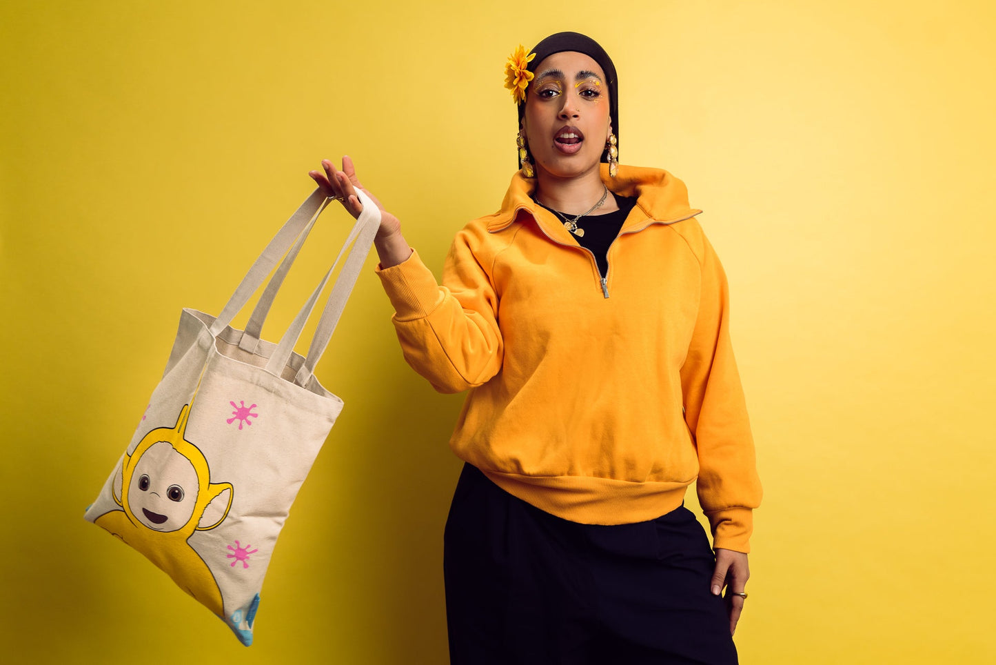 Mega Tubby Bundle with Tote Bag - Glisten Cosmetics X Teletubbies