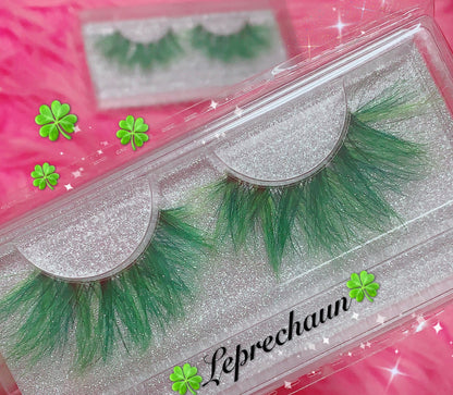 Inked Doll Cosmetics - *LEPRECHAUN* (Green) DreamDoll Color Lashes !