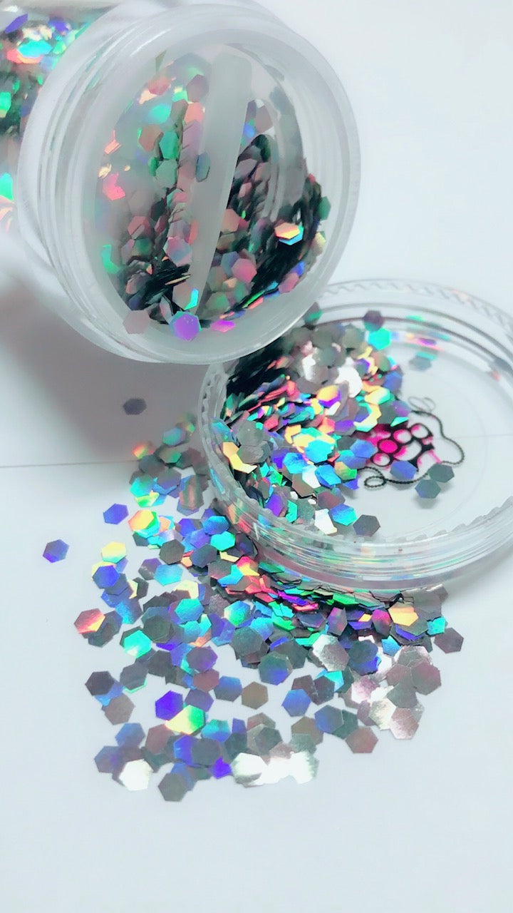 Inked Doll Cosmetics - LiTT !! HOLOGRAPHIC Glamdoll Glitter (Fine/Chunky/Jumbo)