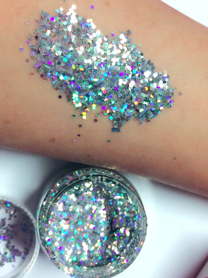 Inked Doll Cosmetics - LiTT !! HOLOGRAPHIC Glamdoll Glitter (Fine/Chunky/Jumbo)