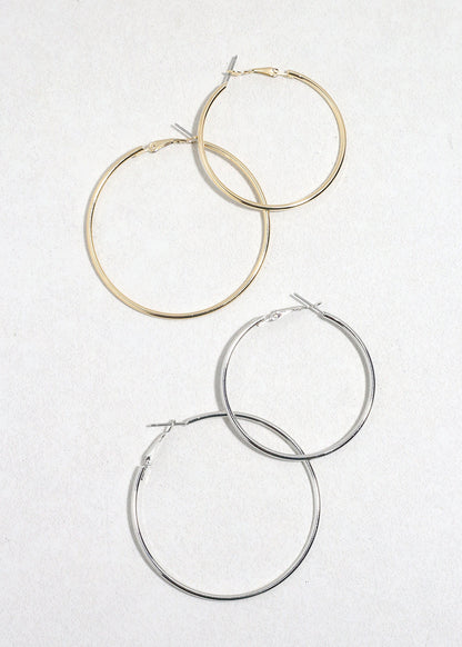 6mm Hoop Earrings