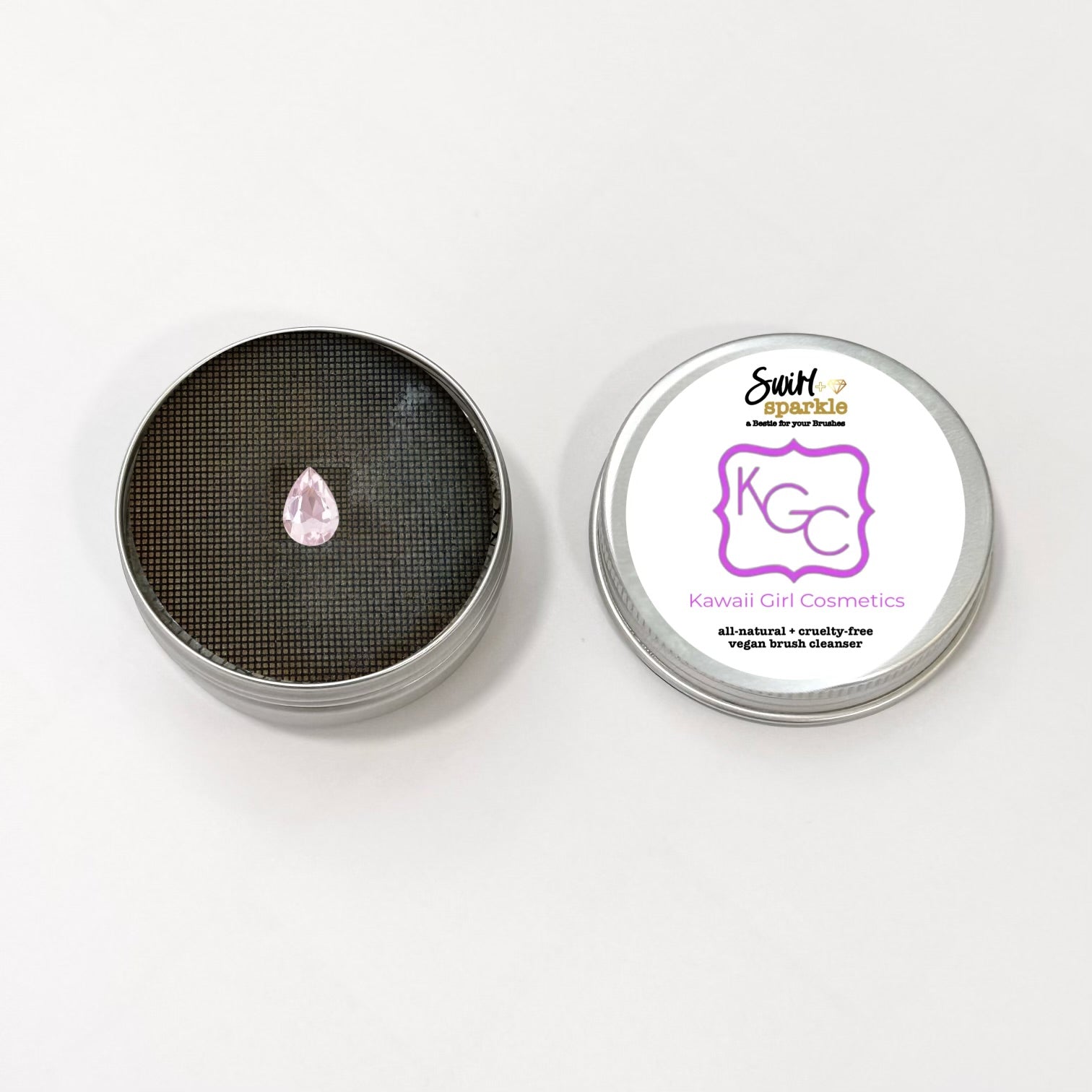 Kawaii Girl Cosmetics - KGC x The Haus of Sparkle: Swirl & Sparkle Meridian Hills Brush Cleaner
