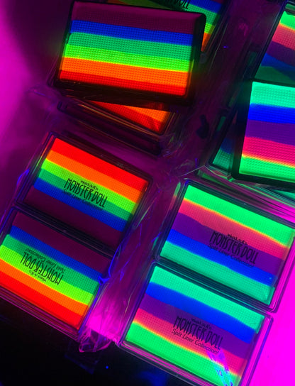 Inked Doll Cosmetics - *UV* NEON AF Pride Striped Wet Liner