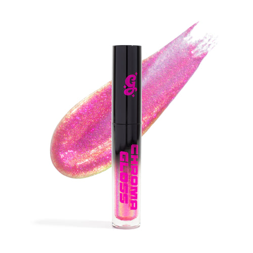 Nova Chroma Gloss (Pink/Gold) - Multichrome Lip Gloss - Glisten Cosmetics