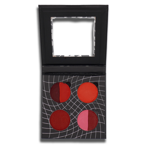 Red 4 Pan Palette - Eyeliner - Glisten Cosmetics