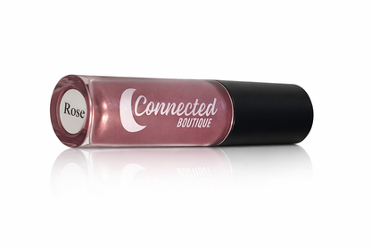 Connected Boutique - Rose- Metallic Pink Bold Longwear Liquid Lipstick – Transfer‐Proof Matte