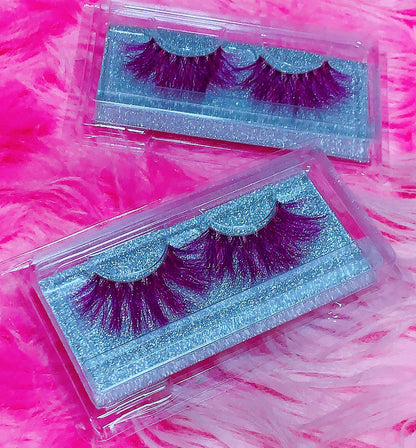 Inked Doll Cosmetics - *ROYALTY* (Purple) DreamDoll COLOR Lashes!