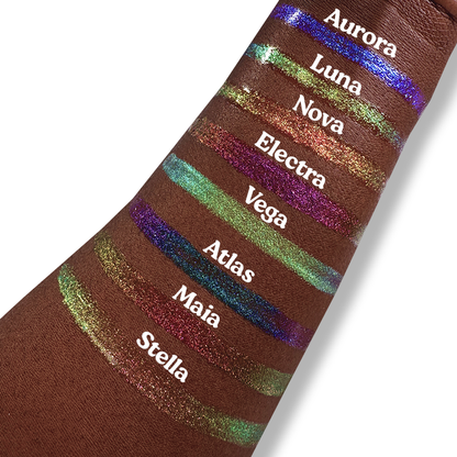 Nova Chroma Gloss (Pink/Gold) - Multichrome Lip Gloss - Glisten Cosmetics