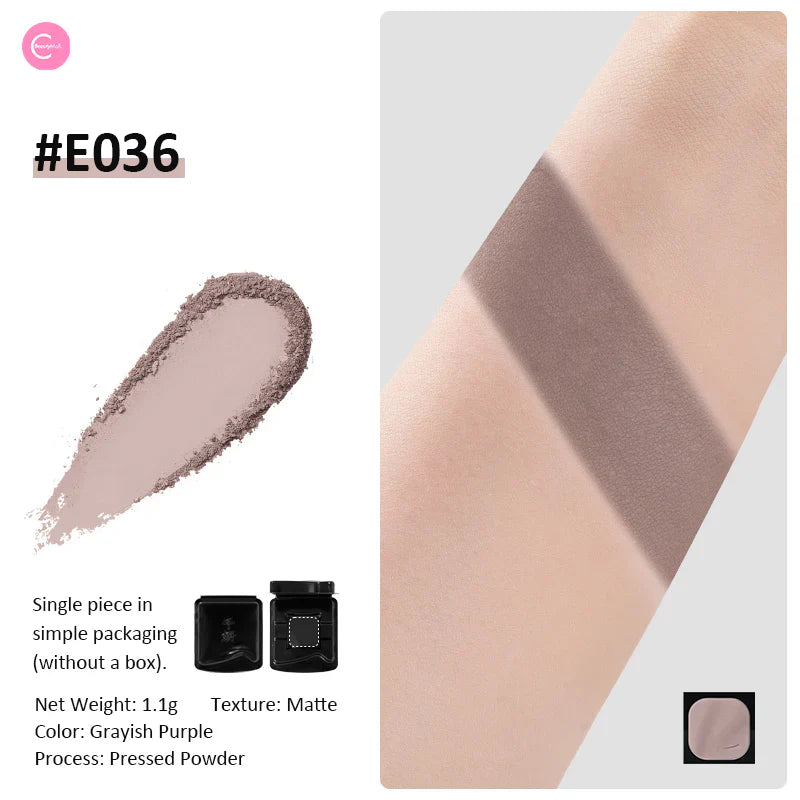 E036 (Greyish Purple) - Single Eyeshadow - Cheeryep