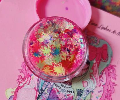 Inked Doll Cosmetics - Kaleidoscope 420 Glitter Gel