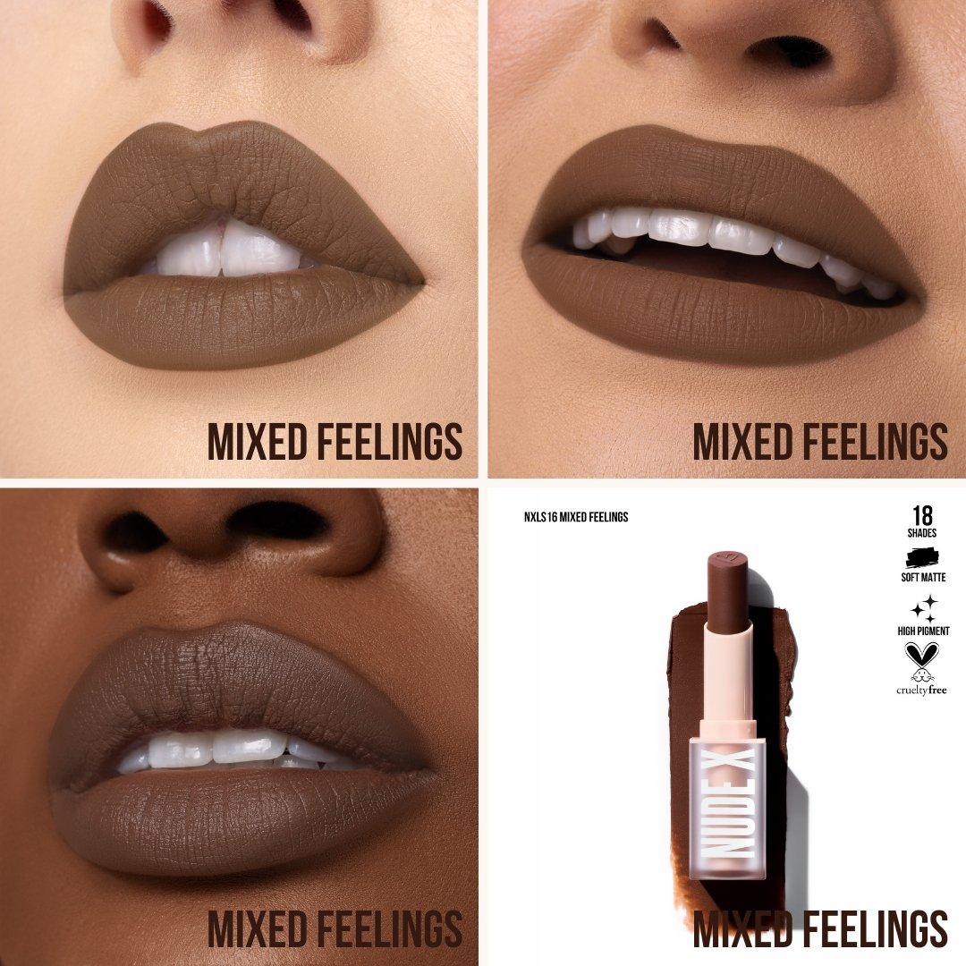 Nude X Soft Matte Lipstick
