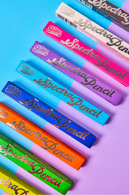 Blue Spectra Pencil - Colourful Pencil - Glisten Cosmetics