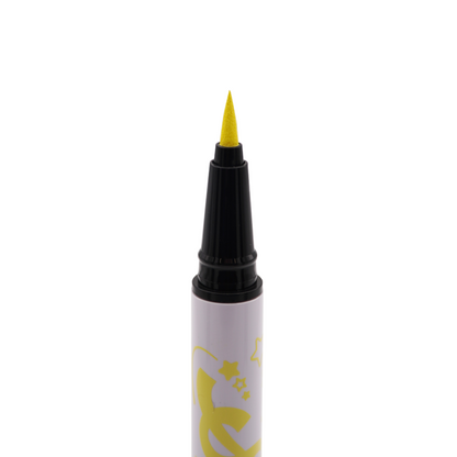 Yellow Spectra Pen - Star Stamp Liner - Glisten Cosmetics